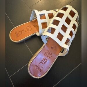 Nikos brand Greek real leather sandals